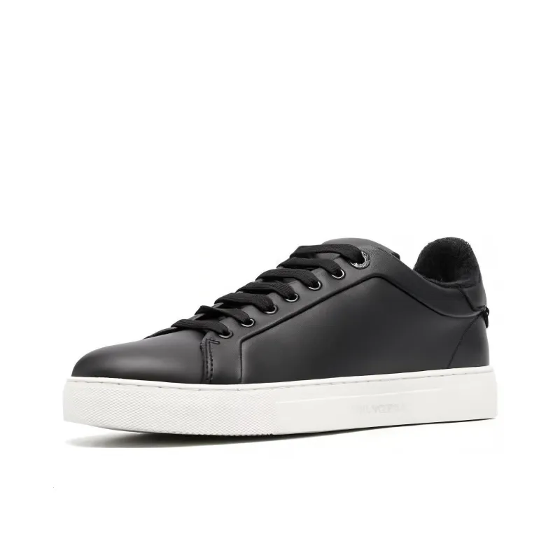 EMPORIO ARMANI Logo-print Lace-up Sneakers-1