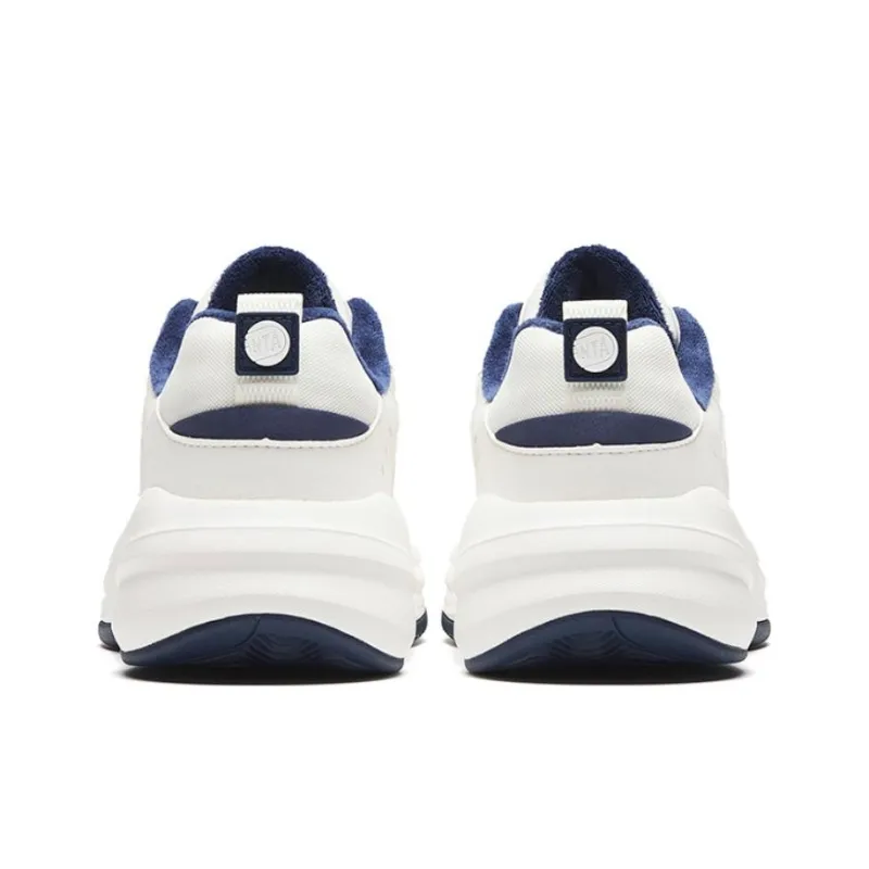 Anta ACE Abrasion Resistant Breathable Low Top Chunky Sneakers Women's White-3