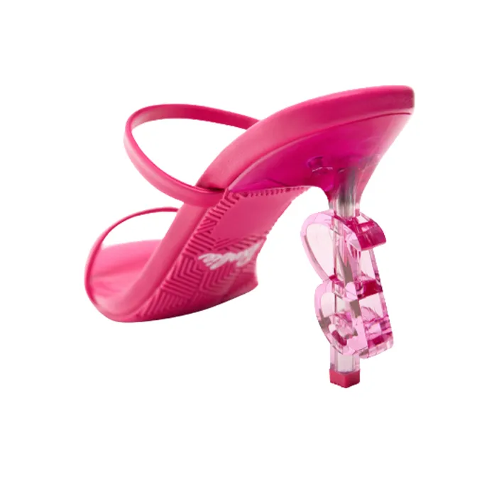 Barbie x ZARA Slide Slippers Women's Pink-4