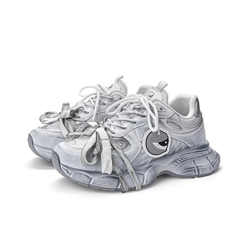 Pepe The Frog Low-Top Chunky Sneakers Unisex-10