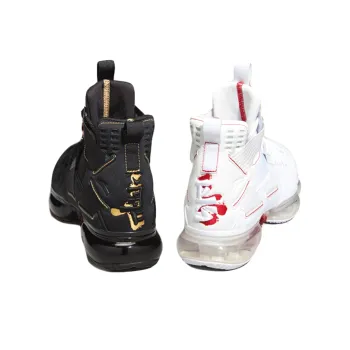 CHUSAN x Anta In A Thought Cushioned Slip-Resistant High-Top Basketball Shoes Men's Black White