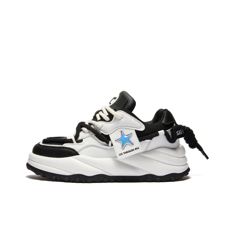 RIFUGIO VO' Cushioning Height Increasing Abrasion Resistant Low Top Skateboard Shoes Unisex-12