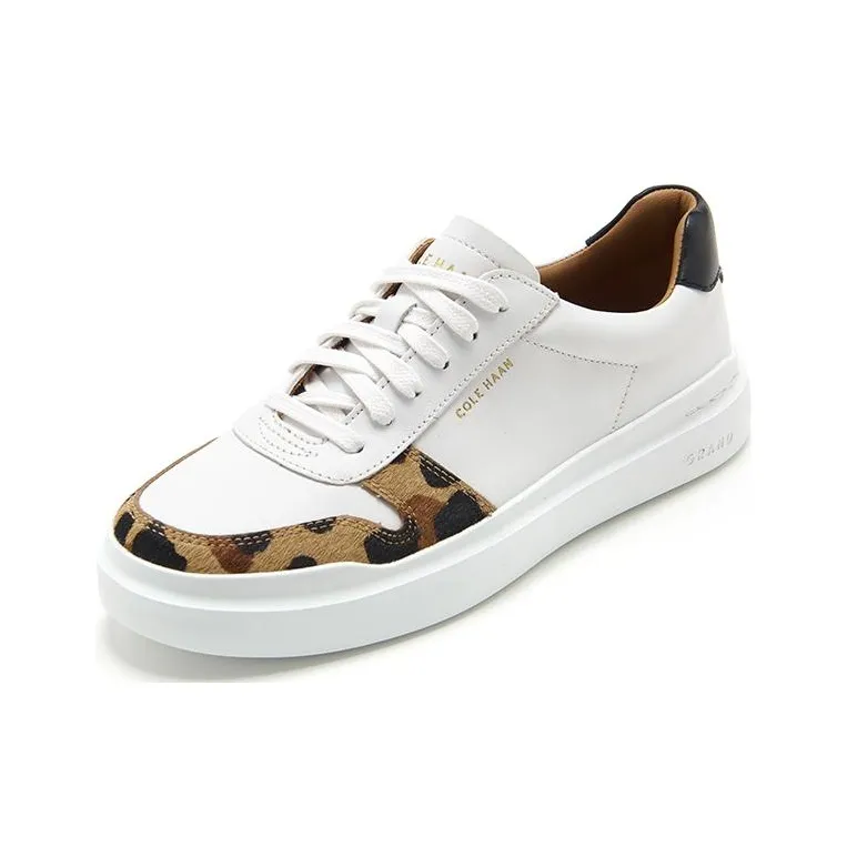 COLE HAAN Skateboard Shoes Women's Low Top White-1