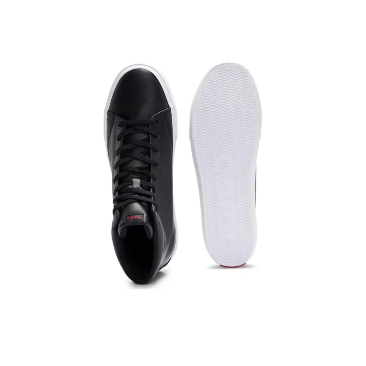 HUGO BOSS Stylish Skateboarding Shoes Men's Black-4