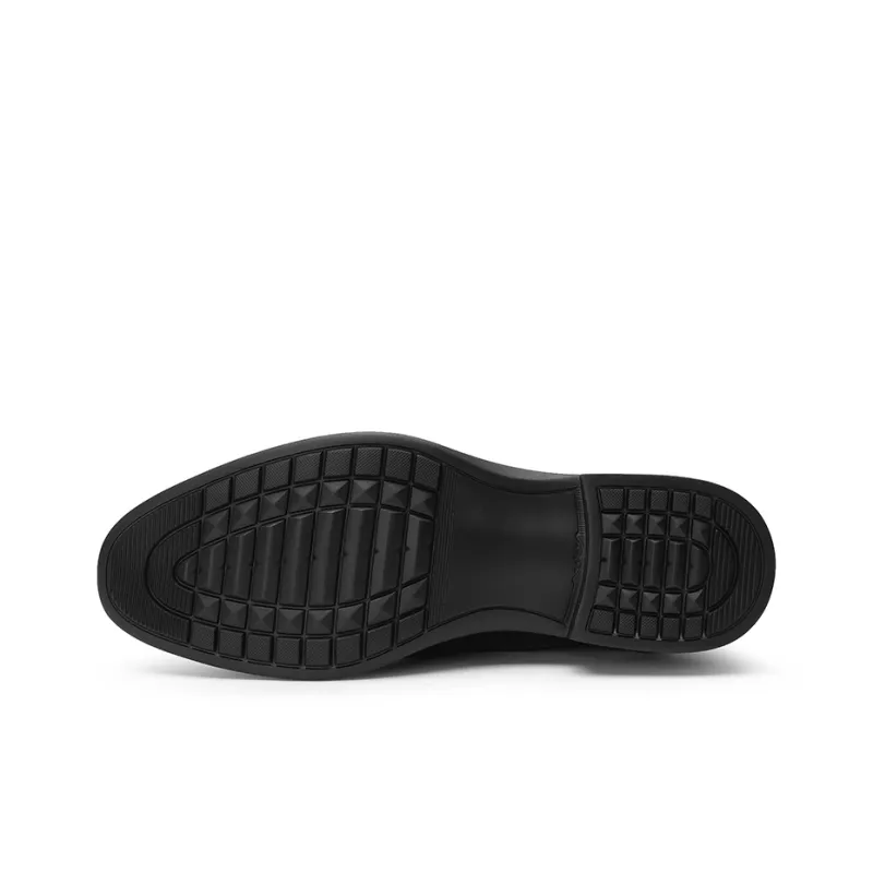 CROWN Derby Shoes Dress Shoes Men's Black-4