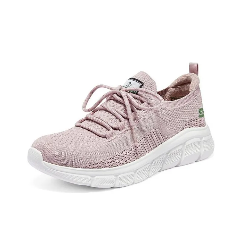 Skechers BOBS B FLEX Color Connect Cushioned Slip Resistant Low Top Running Shoes Women's Pink-2