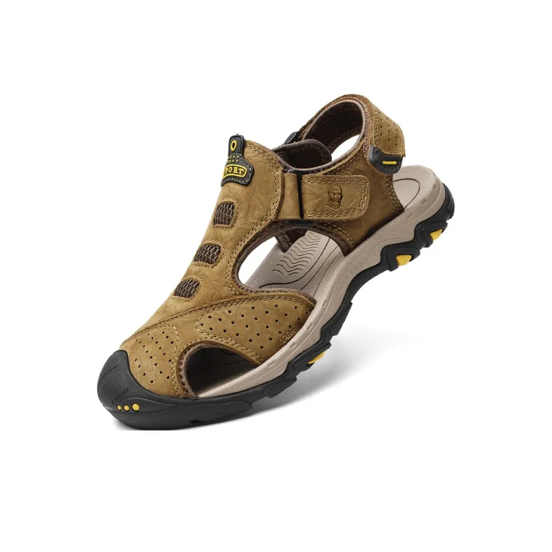 LAORENTOU River Trekking Shoes Men Black/Brown/Khaki-10