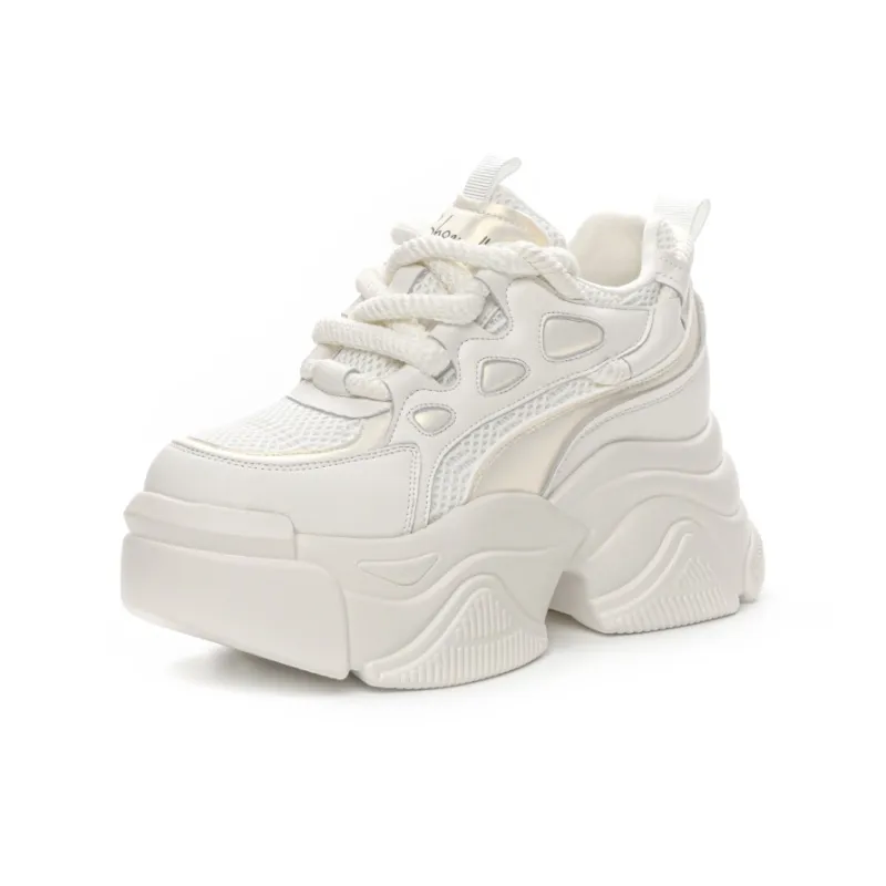 Shangjinni Low-Top Chunky Sneakers Women's-6