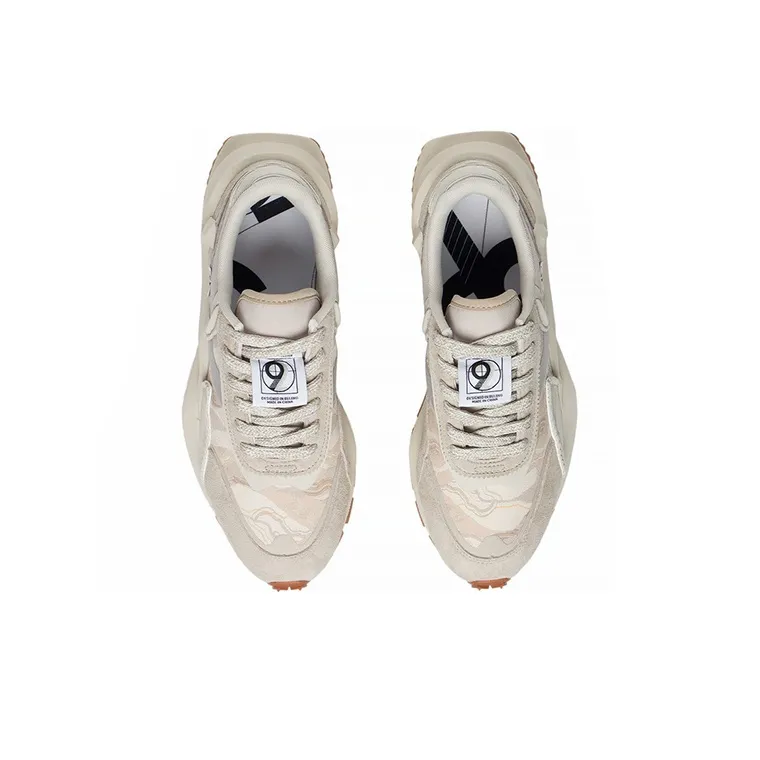 LiNing Running Shoes Men Low Top Oat Gray/Gray-3