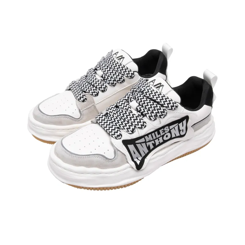 Anthony Miles Slip-Resistant Cushioning Wear-Resistant Low-Top Skateboard Shoes Men's-1