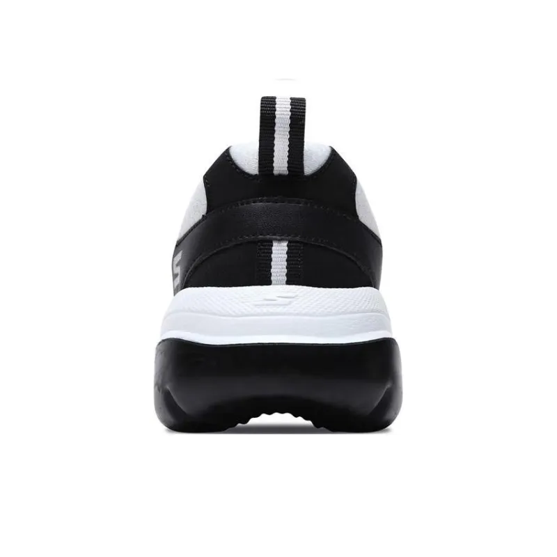 Skechers Mantra Ultra GO WALK Revolution Cushioning Wear-Resistant Rebound Low-Top Casual Shoes Women's Black White-3