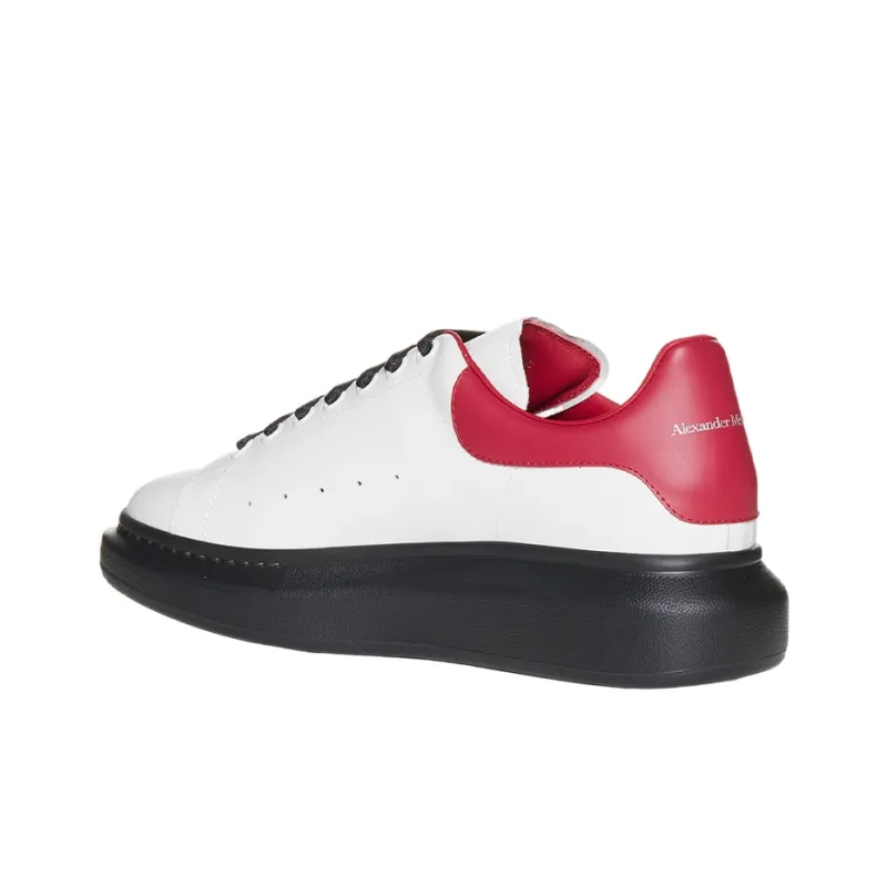Alexander McQueen Oversized Sneaker 'New Ivory Garnet'-2