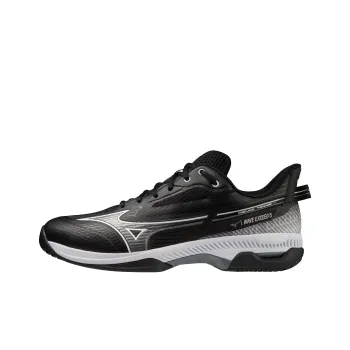 Mizuno Wave Exceed Tour 5 AC Cushioning, Slip Resistant, And Abrasion Resistant Low Top Tennis Shoes Unisex Black