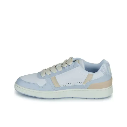 LACOSTE T-Clip Leather Monogram Sneakers