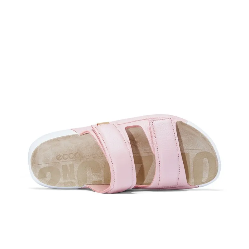 Ecco Stylish Sandal Women's Silver Pink-3