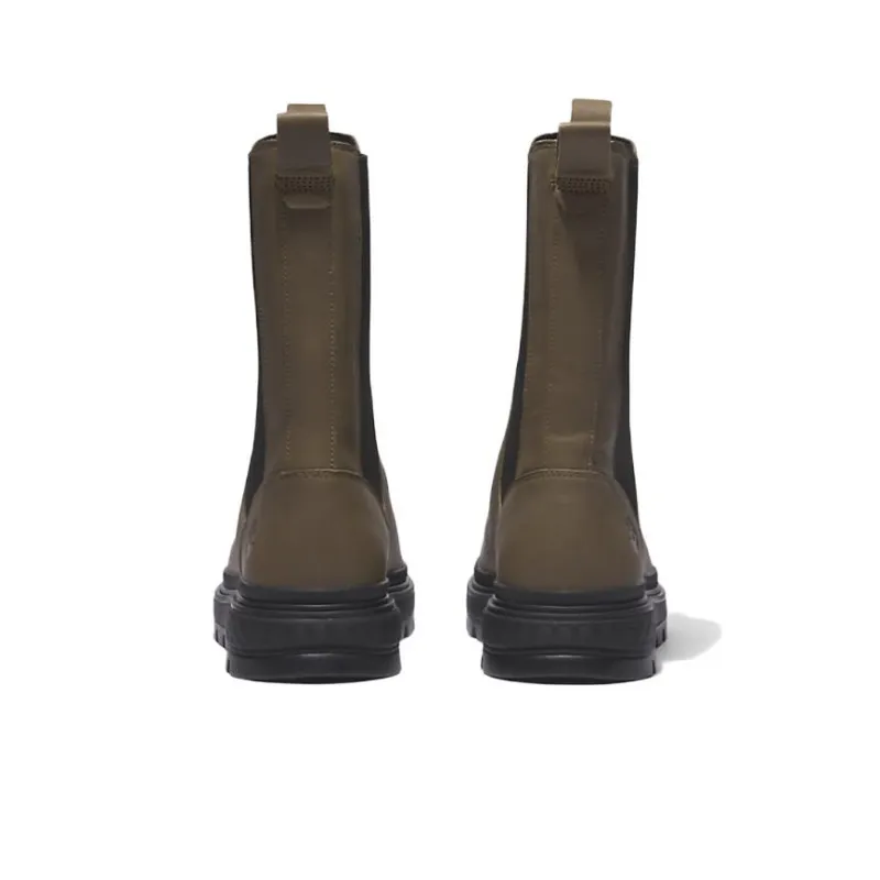 Timberland Ray City Greenstride Combat Crew Chelsea Boots Women's Green-5