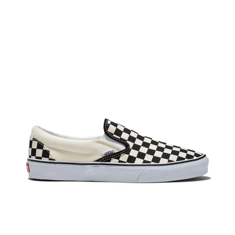 Vans Classic Slip On Wide 'Checkerboard Black White'-1