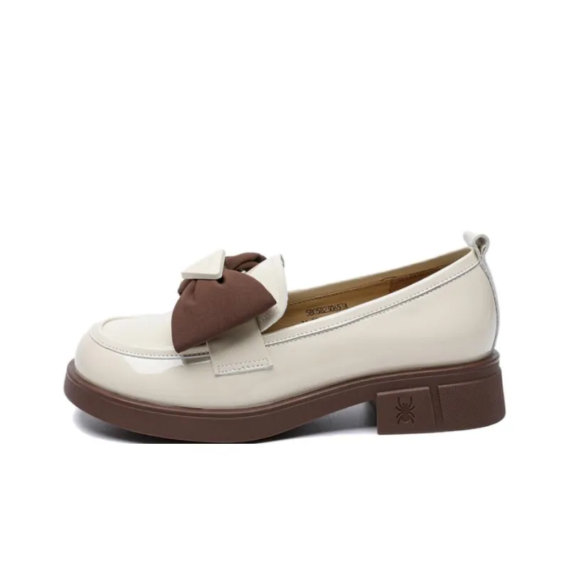 Spider King Loafers Women's Black/Beige-6