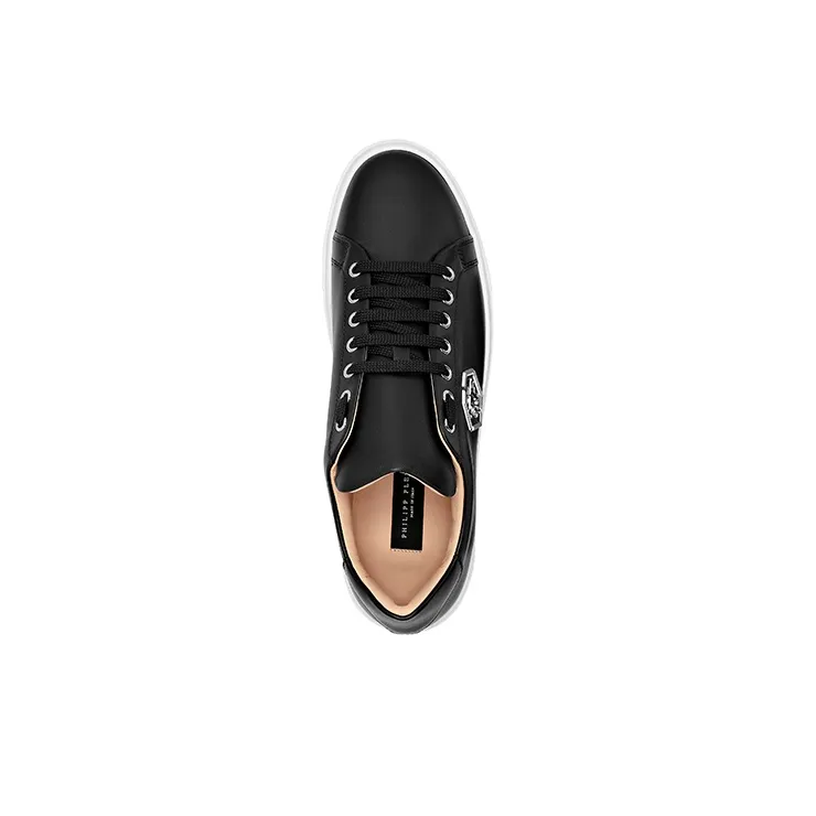PHILIPP PLEIN Logo-plaque Leather Sneakers-2