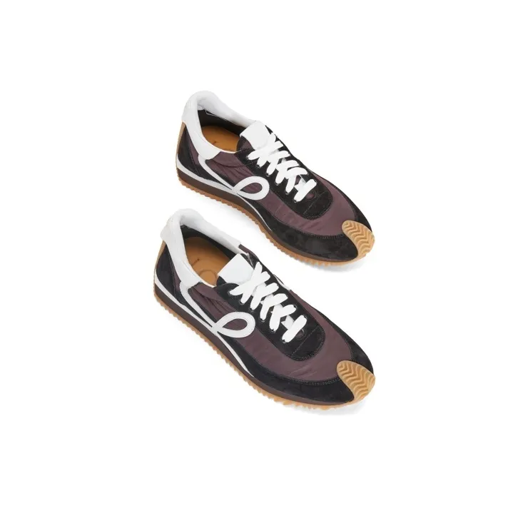 LOEWE Flow Runner Low Top Casual Shoes Men's Black-3