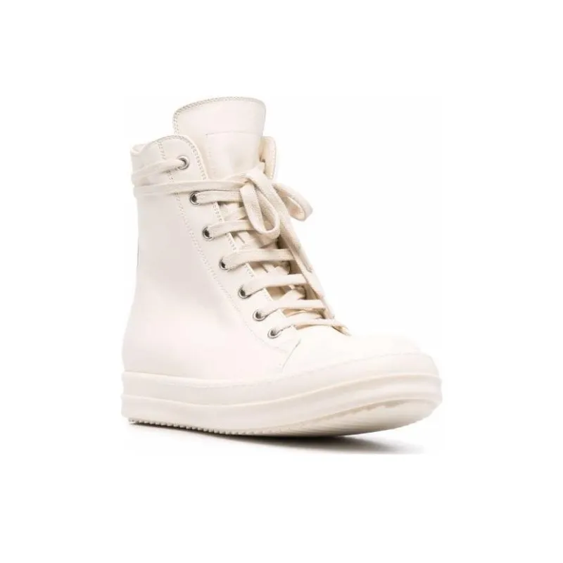 RICK OWENS Mega Bumper Leather Sneakers-1