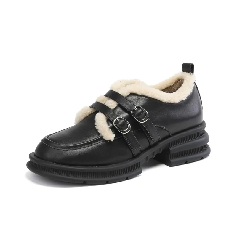 FOND&BERYL Loafers Women's Black/Coffee-0
