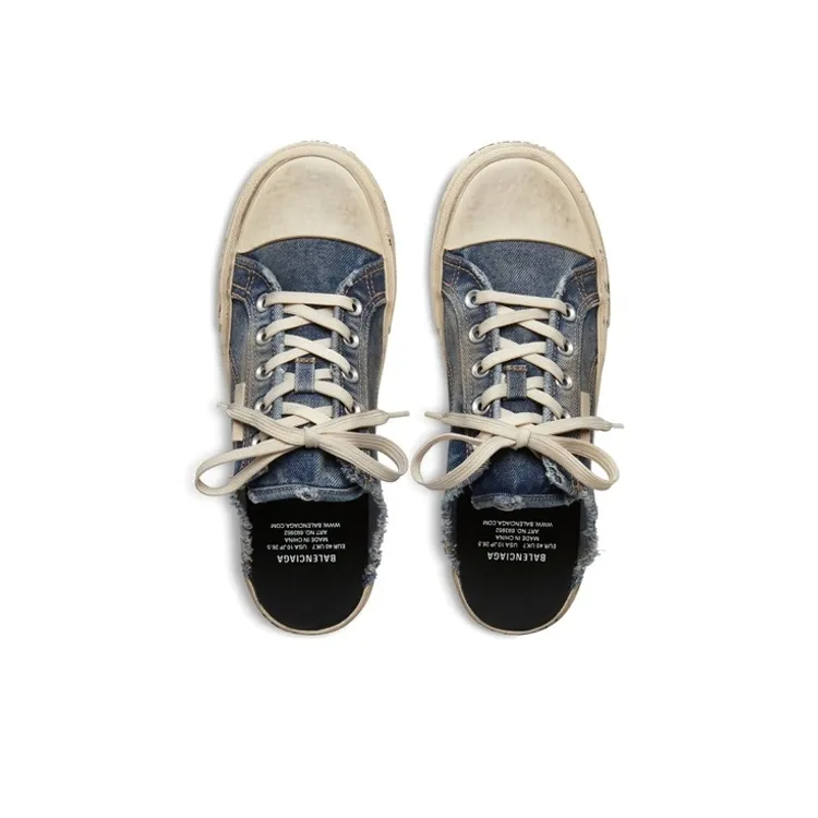 Balenciaga Paris Mule In 'Blue'-3