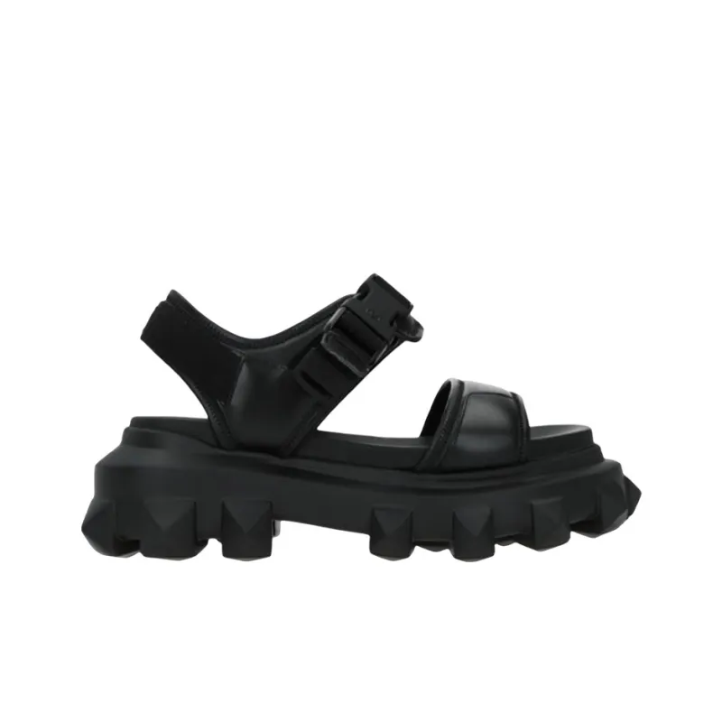 Valentino Beach Sandals Women's Black-1
