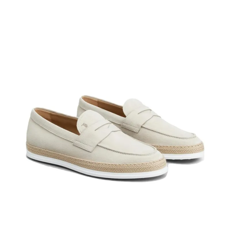 TOD'S Almond-Toe Slip-On Loafers-2