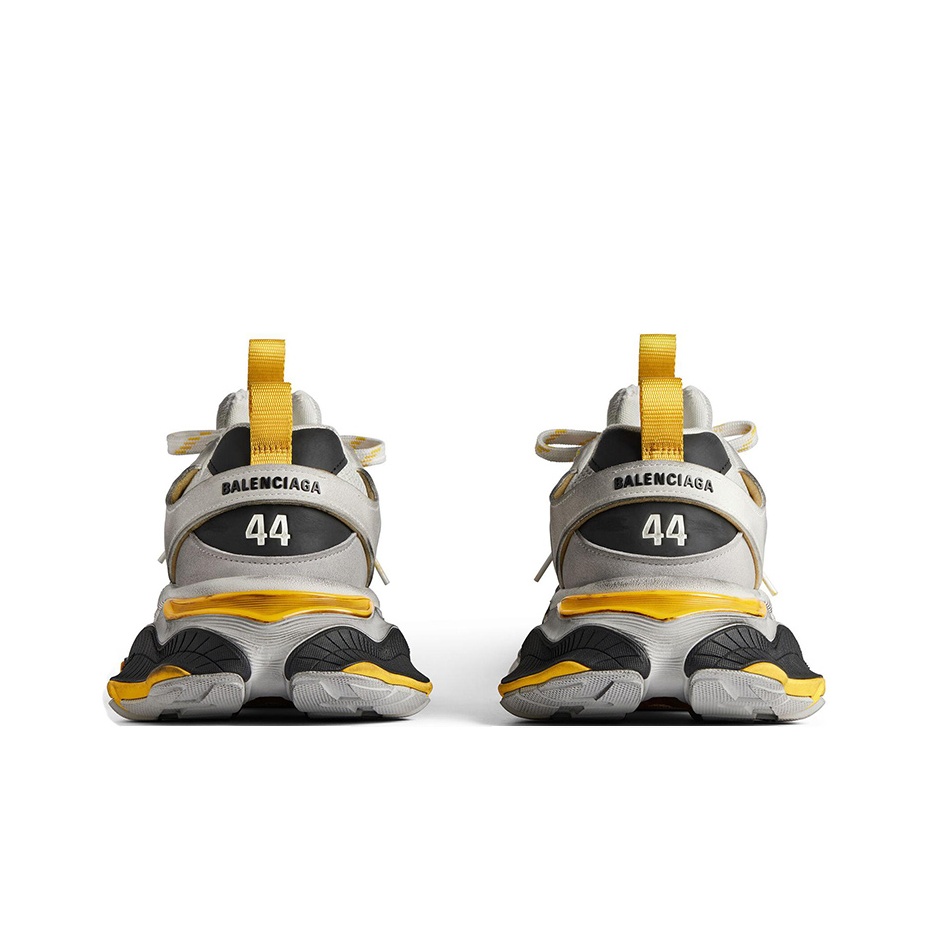 BALENCIAGA CARGO グレー/イエロー Balenciaga Cargo Sneaker Grey Black Yellow - POIZON