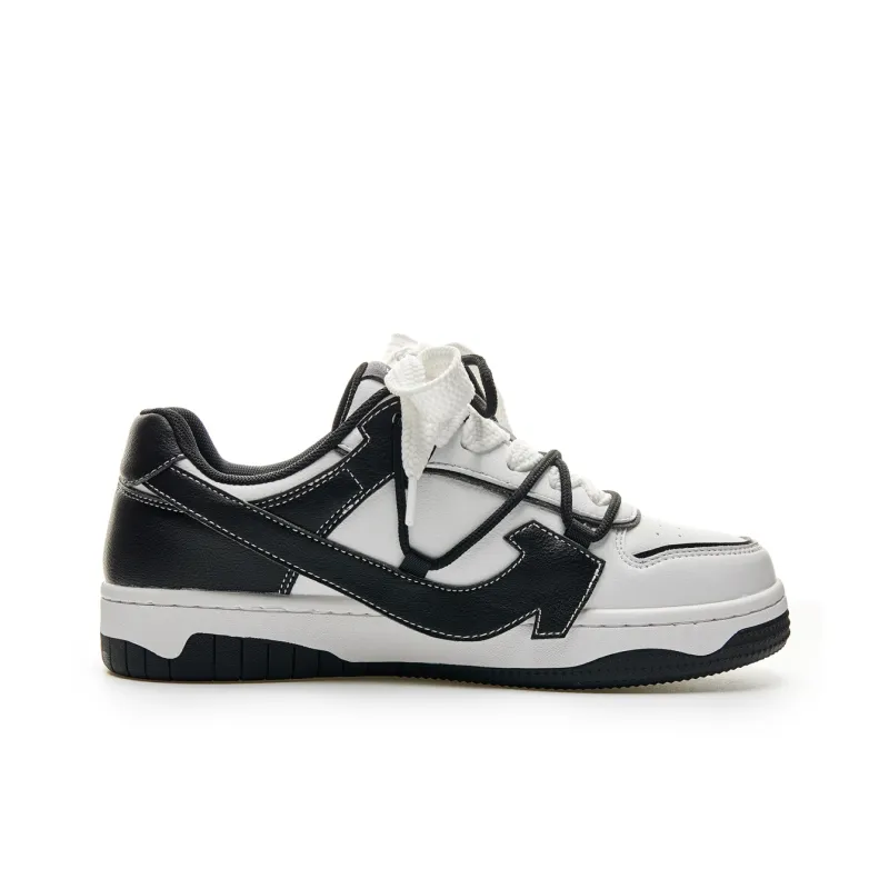 LAZY BONS Height Increasing Abrasion Resistant Lightweight Breathable Slip Resistant Low Top Skateboard Shoes Unisex-7