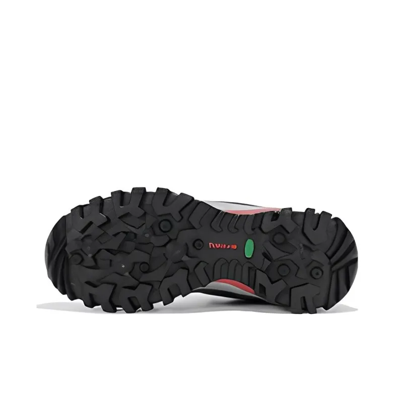 TOREAD Cushioning, Slip Resistant, And Abrasion Resistant Low Top Travel Mountaineering Outdoor Shoes Men's Gray Red-4