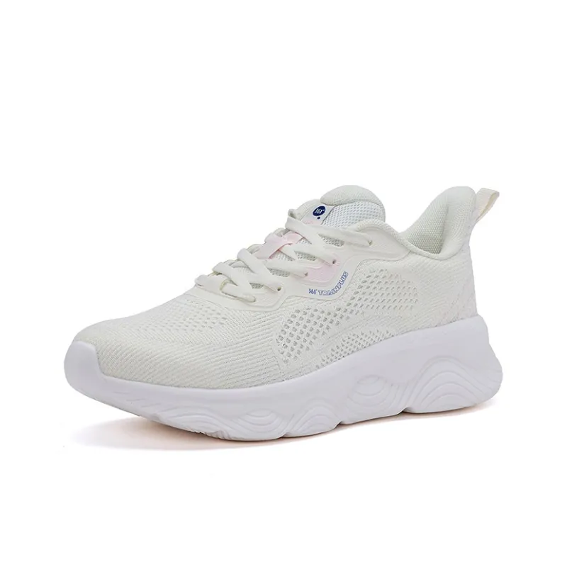 361° Casual Shoes Women's Low-Top Feather White/Pure White Pink-1