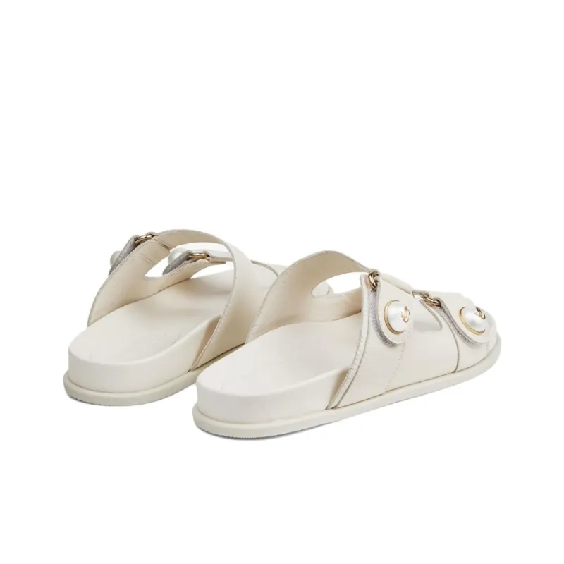 Jimmy Choo Fayence Pearl-embellished Sandals-2