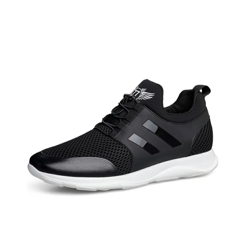 SULEGAO Lightweight Low Top Casual Shoes 7cm Unisex-0