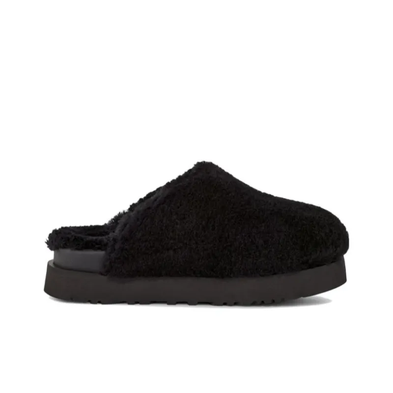 UGG Fuzz Sugar Slide Black Women's-1