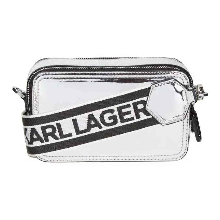 KARL LAGERFELD / Karl Lagerfeld Jeans Logo appliqué Camera Bag-1