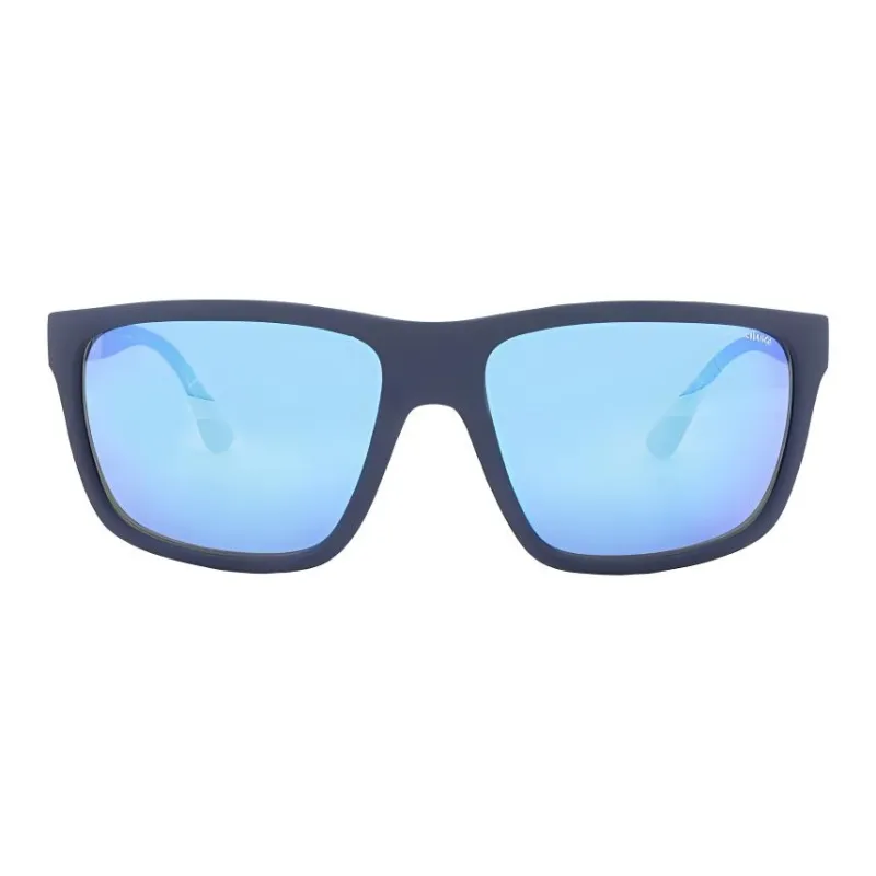 ARMANI EXCHANGEAE Plastic Square Sunglasses Unisex Matte Blue-1