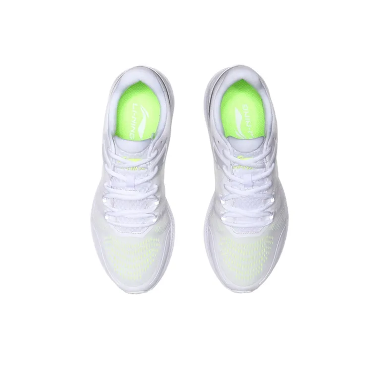 LiNing Durable Breathable Low Top Running Shoes Men's Standard White-3