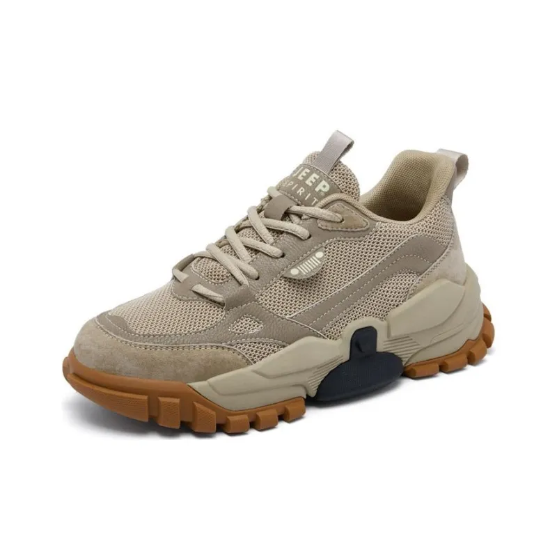 JEEP SPIRIT Slip Resistant, Abrasion Resistant, Breathable, Height Increasing Low Top Casual Shoes Unisex-32