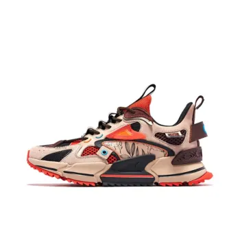 QIAODAN Medication Is Not Available Anti-Slip Wear-Resistant Low-Top Sports Casual Shoes Umber