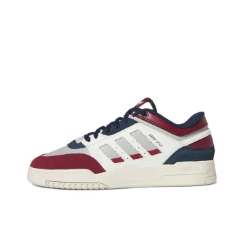 Adidas Originals Drop Step Low Directional Shoes 'Navy Red'