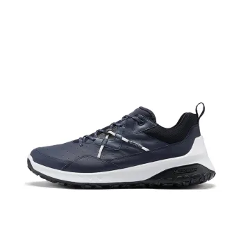 Ecco Outo Collection Low Top Sports Casual Shoes Men's Ocean Blue