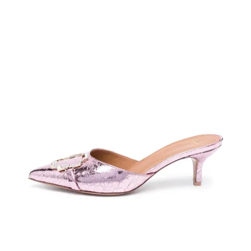 Malone Souliers Blanca 85mm Leather Mules