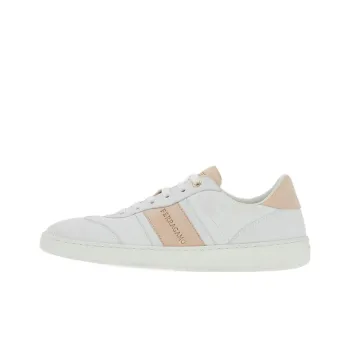 FERRAGAMO Debossed-logo Low-top Sneakers