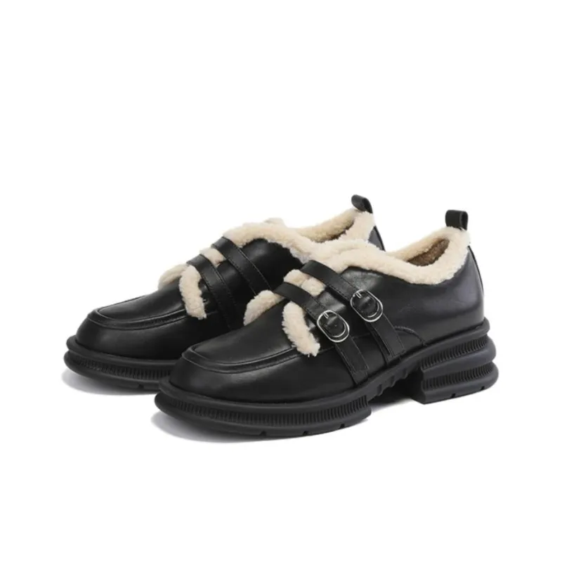 FOND&BERYL Loafers Women's Black/Coffee-1
