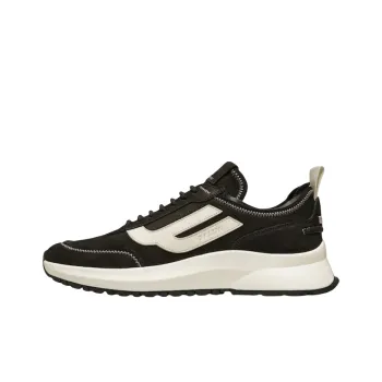 BALLY Darys Wear-Resistant Low-Top Sports Casual Shoes Men's Black