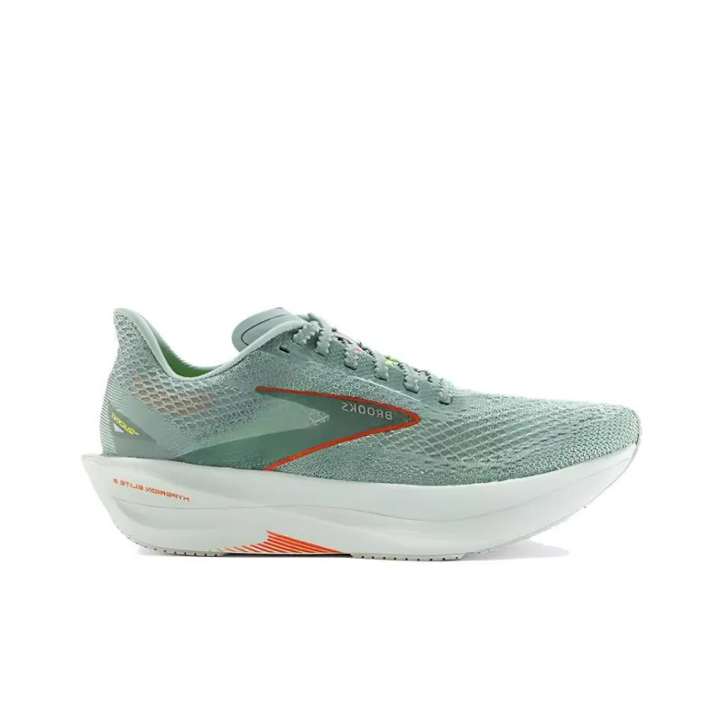 Brooks Anti Slip Wear Resistant Low Top Casual Running Shoes Unisex Green-1