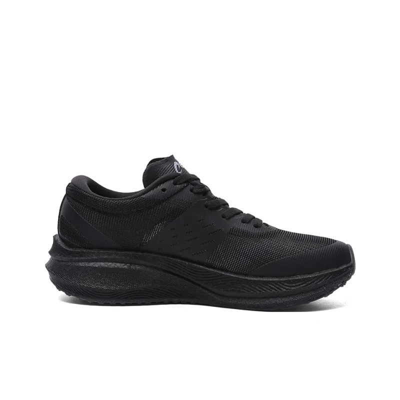 CENPIN Cushioning, Abrasion Resistant, Slip Resistant Low Top Full Length Carbon Plate Running Shoes Unisex Black-1