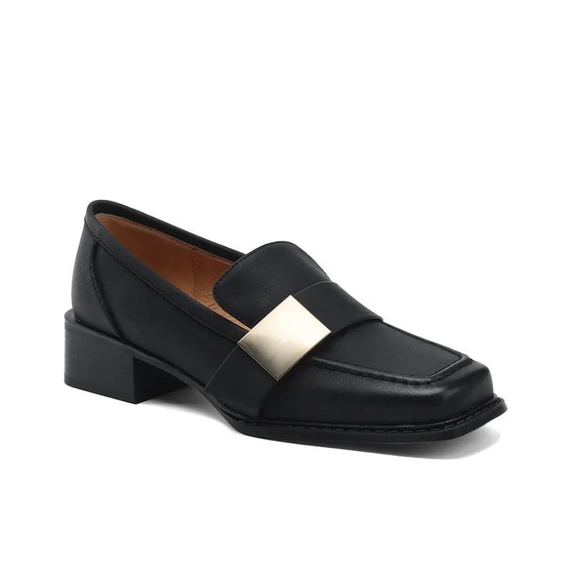 Naiyee Loafers Women's Low Top Black, Gray, Earth Yellow-1